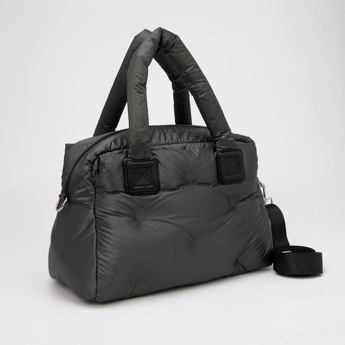 Сумка дорожная на молнии, 2 наружных кармана, длинный ремень, цвет чёрный
Сумка дорожная на молнии, 2 наружных кармана, длинный ремень, цвет чёрный