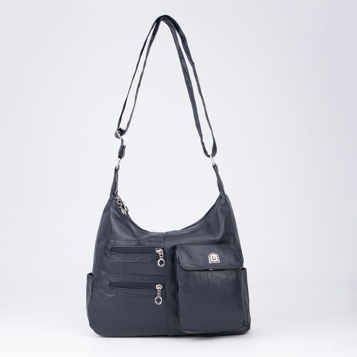 Сумка-мешок, отдел на молнии, 4 наружных карманов, регулируемый ремень, цвет синий
Сумка-мешок, отдел на молнии, 4 наружных карманов, регулируемый ремень, цвет синий