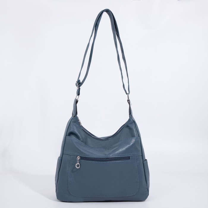 Сумка-мешок, отдел на молнии, 3 наружный кармана, регулируемый ремень, цвет голубой
Сумка-мешок, отдел на молнии, 3 наружный кармана, регулируемый ремень, цвет голубой