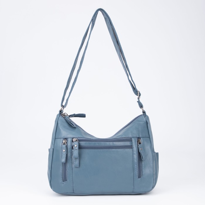 Сумка-мешок, отдел на молнии, 5 наружных карманов, регулируемый ремень, цвет голубой
Сумка-мешок, отдел на молнии, 5 наружных карманов, регулируемый ремень, цвет голубой