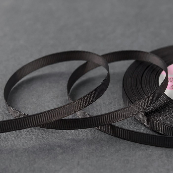 Лента репсовая, 6 мм, 23 ± 1 м, цвет тёмно-серый №242
Лента репсовая, 6 мм, 23 ± 1 м, цвет тёмно-серый №242