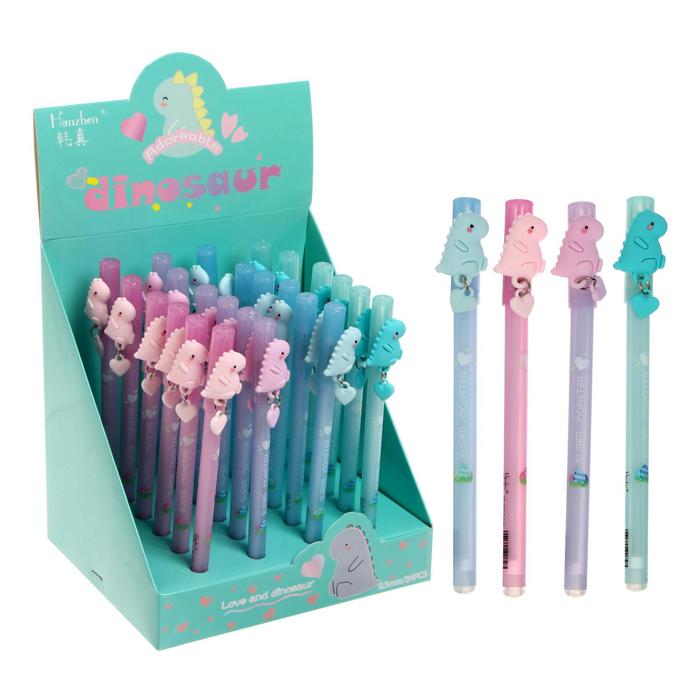 Ручка гелевая-прикол со стираемыми чернилами, стержень черный, корпус МИКС "Динозавр" (штрихкод на штуке)
Ручка гелевая-прикол со стираемыми чернилами, стержень черный, корпус МИКС "Динозавр" (штрихкод на штуке)