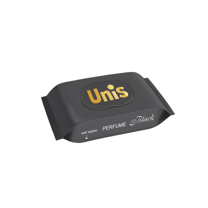 Влажные салфетки UNIS Black антибактериальные, с клапаном, 48 шт. 
Влажные салфетки UNIS Black антибактериальные, с клапаном, 48 шт.