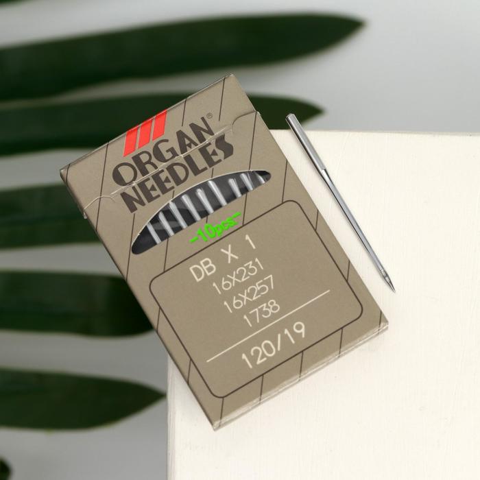Иглы для промышленных швейных машин, №120/19, 10 шт, DB 1
Иглы для промышленных швейных машин, №120/19, 10 шт, DB 1