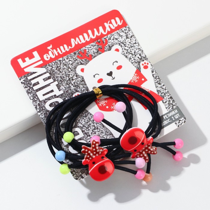 Резинки для волос «Обнимашки», набор 2 шт., d = 5 см.
Резинки для волос «Обнимашки», набор 2 шт., d = 5 см.