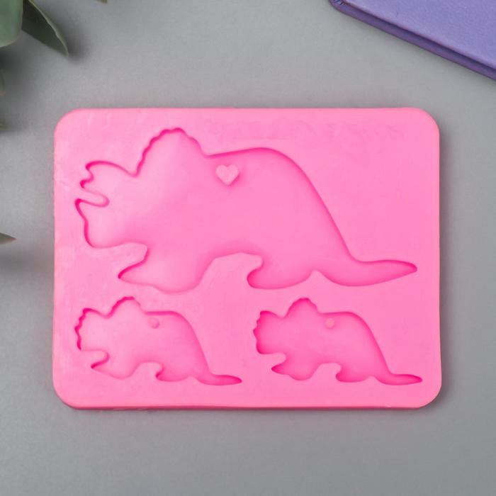 Молд силикон "Динозавры" 3 предмета
Молд силикон "Динозавры" 3 предмета