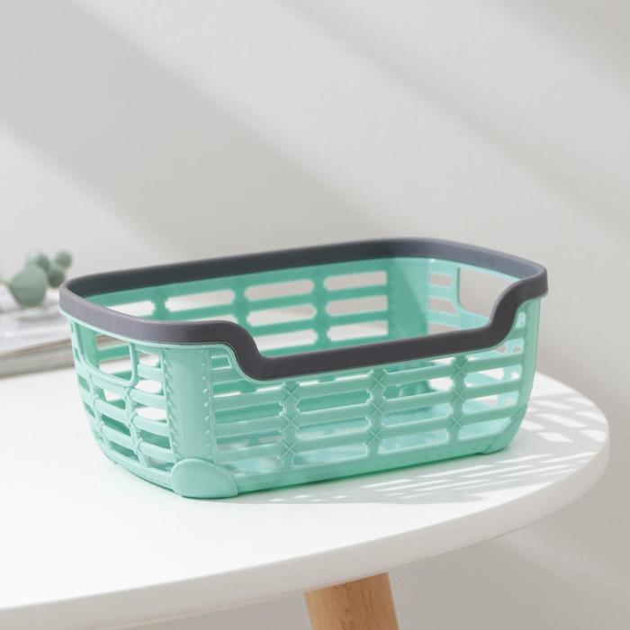 фото Корзина для хранения «ориджин», 17,6×12×7 см, цвет микс