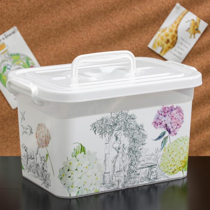 Контейнер для хранения Toile de Jouy, 6,5 л
Контейнер для хранения Toile de Jouy, 6,5 л