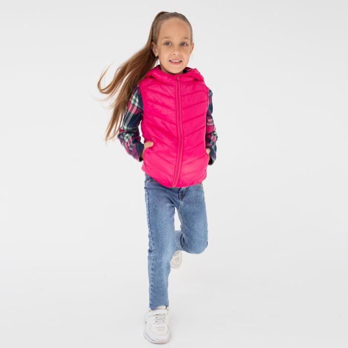 Жилет для девочки, цвет розовый, рост 152 см (150)
Жилет для девочки, цвет розовый, рост 152 см (150)