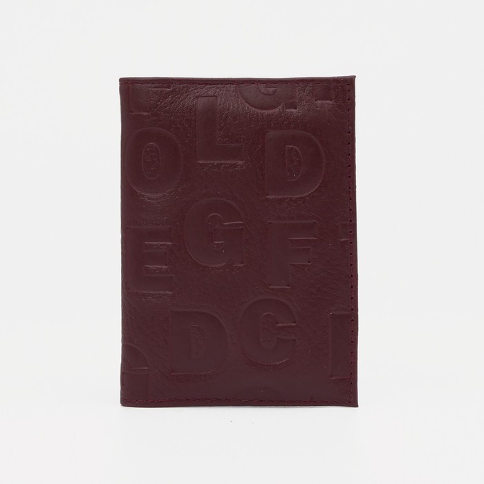 Обложка для автодокументов, цвет бордовый
Обложка для автодокументов, цвет бордовый