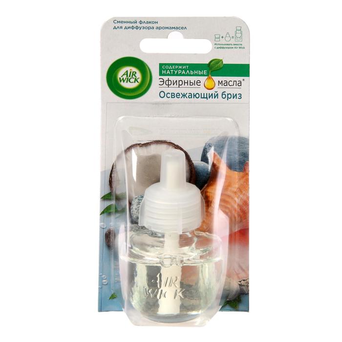 Сменный флакон Airwick для диффузера аромамасел "Освежающий бриз "19 мл
Сменный флакон Airwick для диффузера аромамасел "Освежающий бриз "19 мл