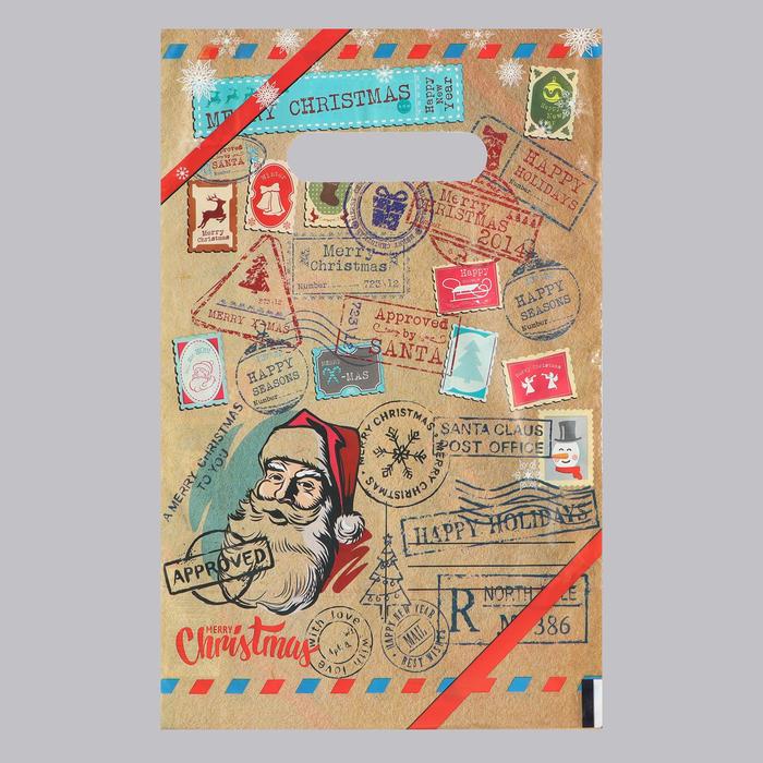 Пакет "Новогодняя почта", полиэтиленовый с вырубной ручкой, коричневая, 20х30 см, 30 мкм
Пакет "Новогодняя почта", полиэтиленовый с вырубной ручкой, коричневая, 20х30 см, 30 мкм