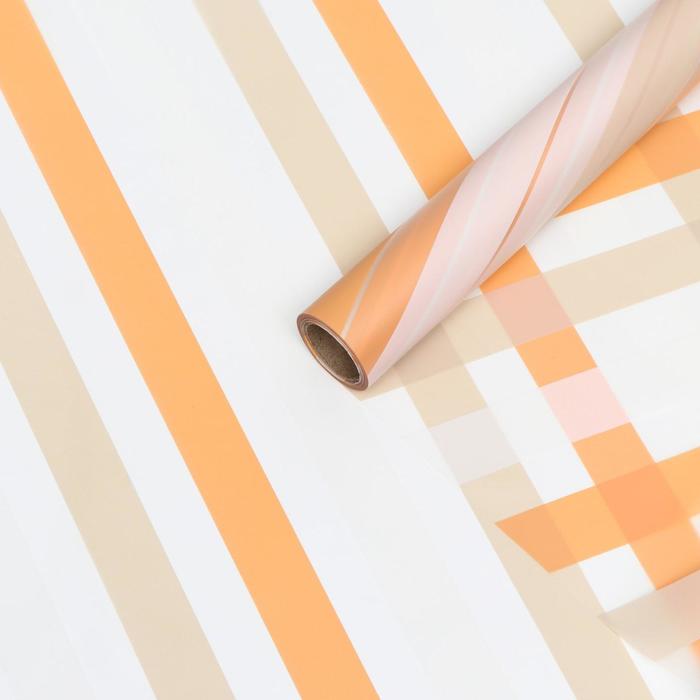 Пленка матовая "Радуга", белый-кремовый-бежевый, 0,58 х 10 м
Пленка матовая "Радуга", белый-кремовый-бежевый, 0,58 х 10 м