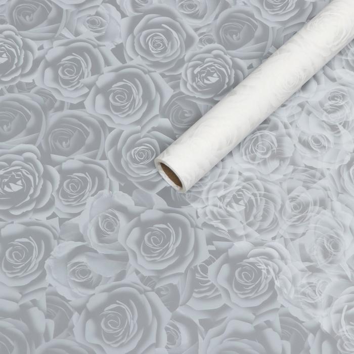 Пленка матовая "Розы", белый, 0,58 х 10 м
Пленка матовая "Розы", белый, 0,58 х 10 м