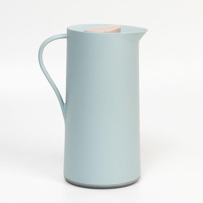 Термос-кофейник 1 л, стеклянная колба, сохраняет тепло 24 ч, голубой
Термос-кофейник 1 л, стеклянная колба, сохраняет тепло 24 ч, голубой