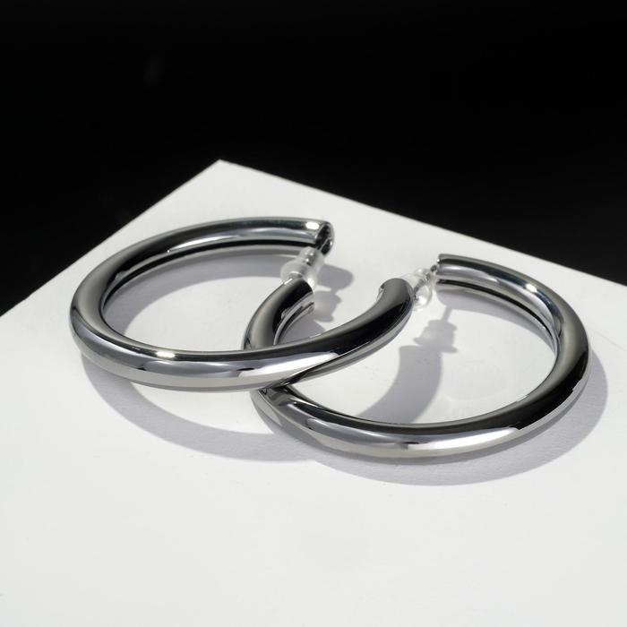 Серьги-кольца "Каньон" труба, d=3,5, цвет серый
Серьги-кольца "Каньон" труба, d=3,5, цвет серый