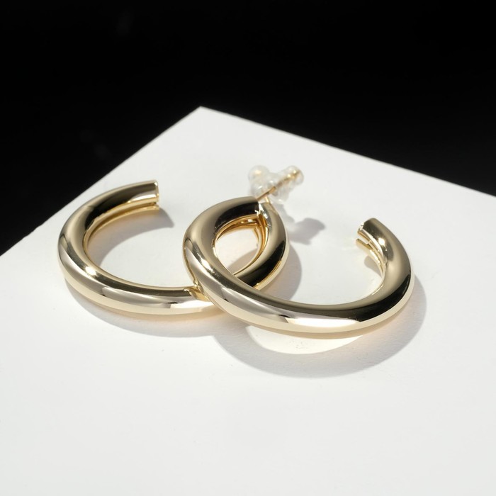 Серьги-кольца "Каньон" труба, d=2,5, цвет золото
Серьги-кольца "Каньон" труба, d=2,5, цвет золото