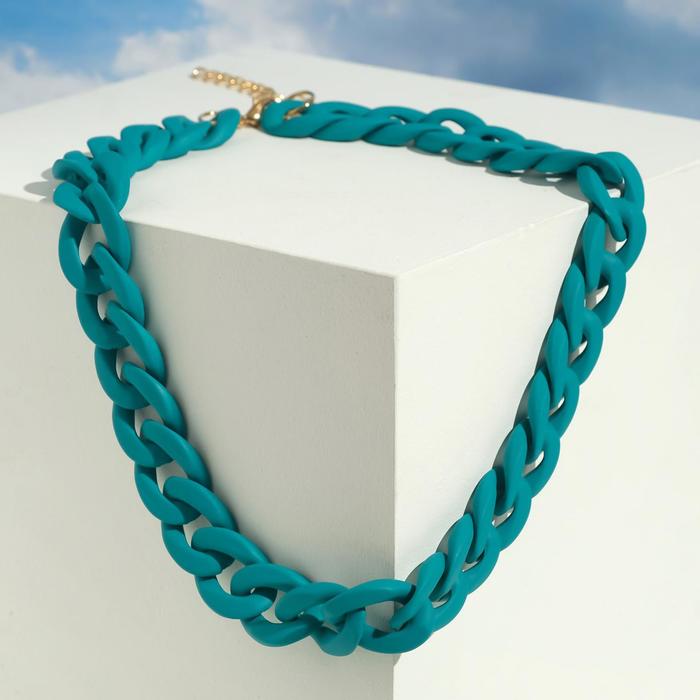 Колье "Цепь" частота, цвет морской, 45см
Колье "Цепь" частота, цвет морской, 45см