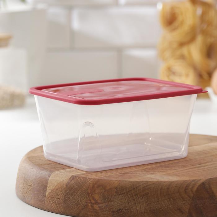 Контейнер для продуктов Honey, 900 мл, цвет красный
Контейнер для продуктов Honey, 900 мл, цвет красный