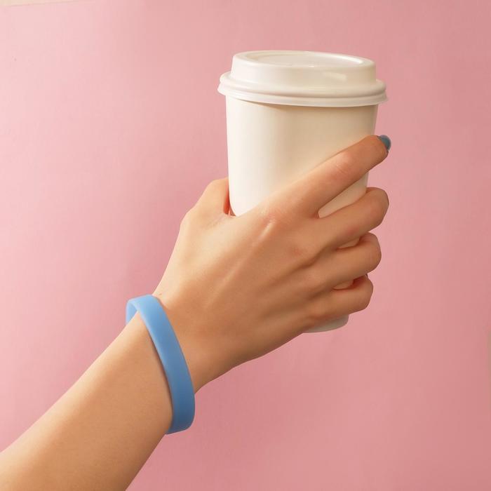 Силиконовый браслет "Светонакопительный", цвет голубой, 20 см
Силиконовый браслет "Светонакопительный", цвет голубой, 20 см