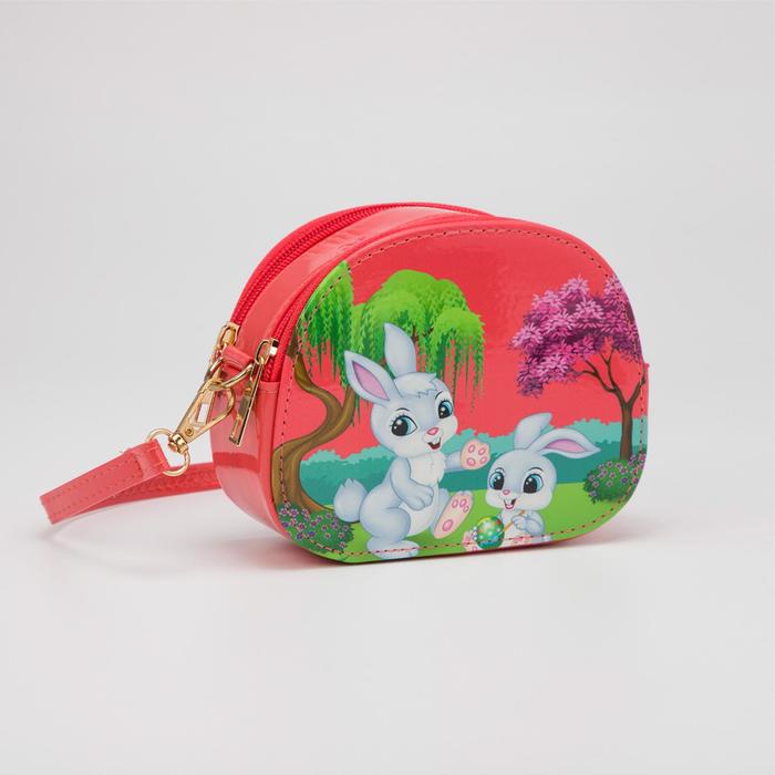 Сумка детская на молниях, регулируемый ремень, цвет коралловый
Сумка детская на молниях, регулируемый ремень, цвет коралловый