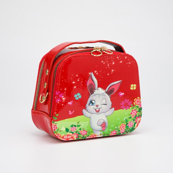 Сумка детская на молниях, регулируемый ремень, цвет красный
Сумка детская на молниях, регулируемый ремень, цвет красный