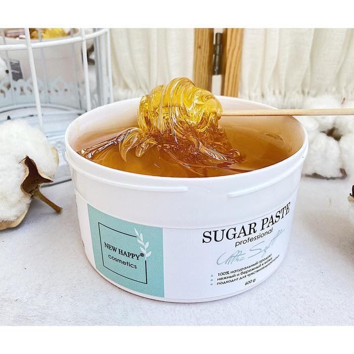 Сахарная паста New Happy U-Soft, ультрамягкая, 600 г 
Сахарная паста New Happy U-Soft, ультрамягкая, 600 г