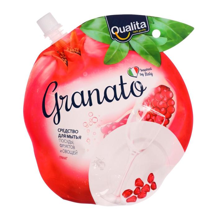 Средство для мытья посуды Qualita Granato, 450 мл
Средство для мытья посуды Qualita Granato, 450 мл