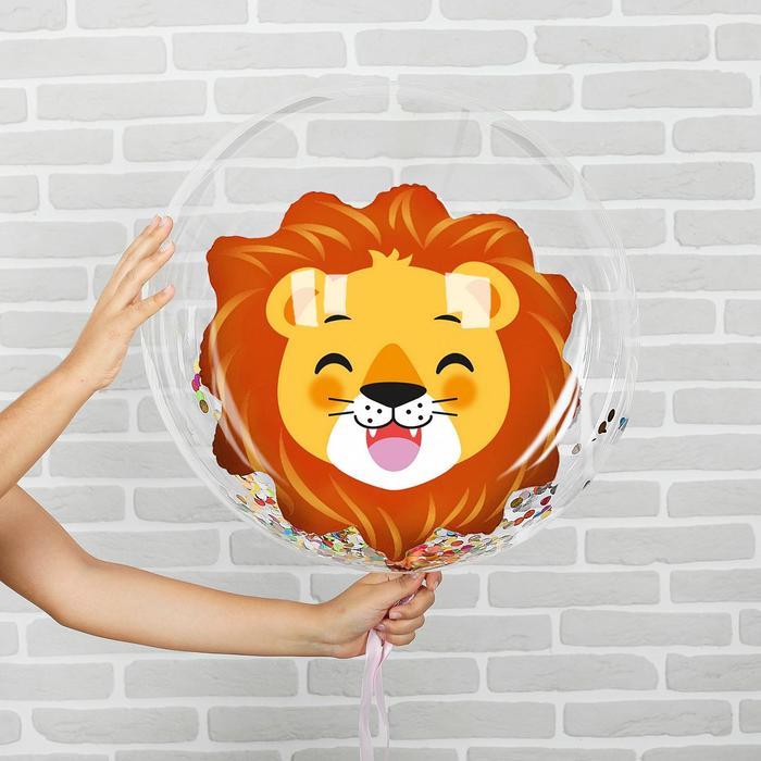 Шар полимерный «Шар в шаре. Лев» + конфетти
Шар полимерный «Шар в шаре. Лев» + конфетти