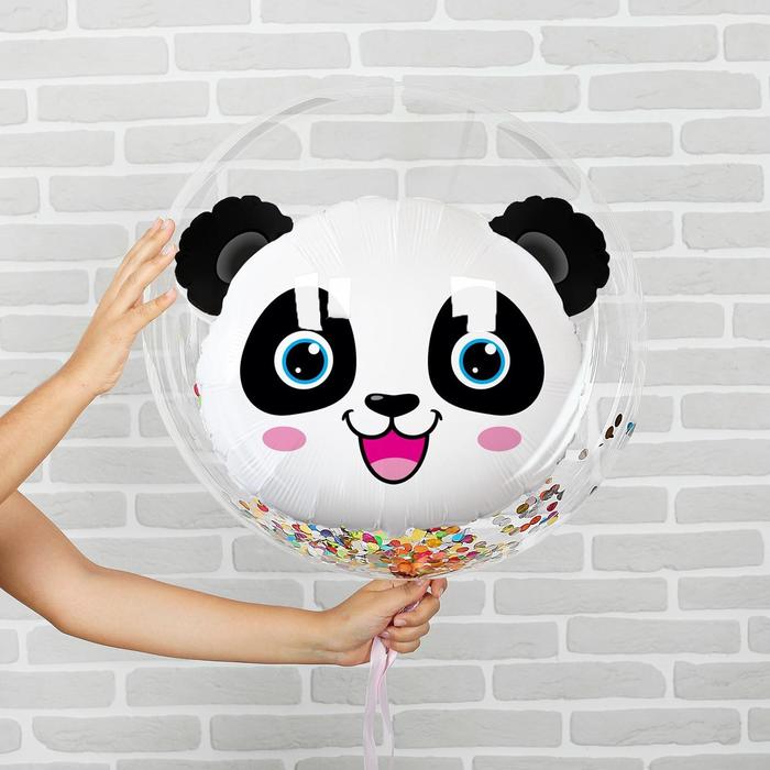 Шар полимерный «Шар в шаре. Панда» + конфетти
Шар полимерный «Шар в шаре. Панда» + конфетти