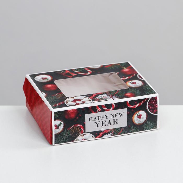 Коробка складная «Happy new year», 10 × 8 × 3.5 см
Коробка складная «Happy new year», 10 × 8 × 3.5 см