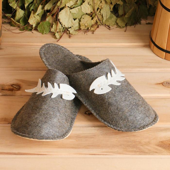 Тапки для бани и сауны "Рыбак"
Тапки для бани и сауны "Рыбак"