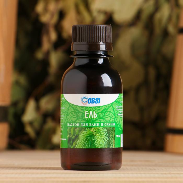 Настой для бани и сауны "Ель" 100мл
Настой для бани и сауны "Ель" 100мл