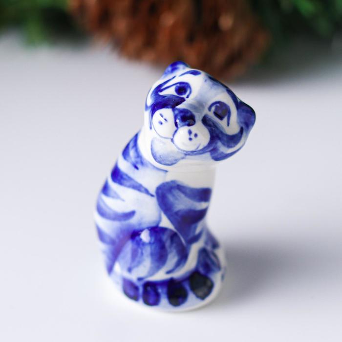 Сувенир "Тигр Отто", гжель
Сувенир "Тигр Отто", гжель