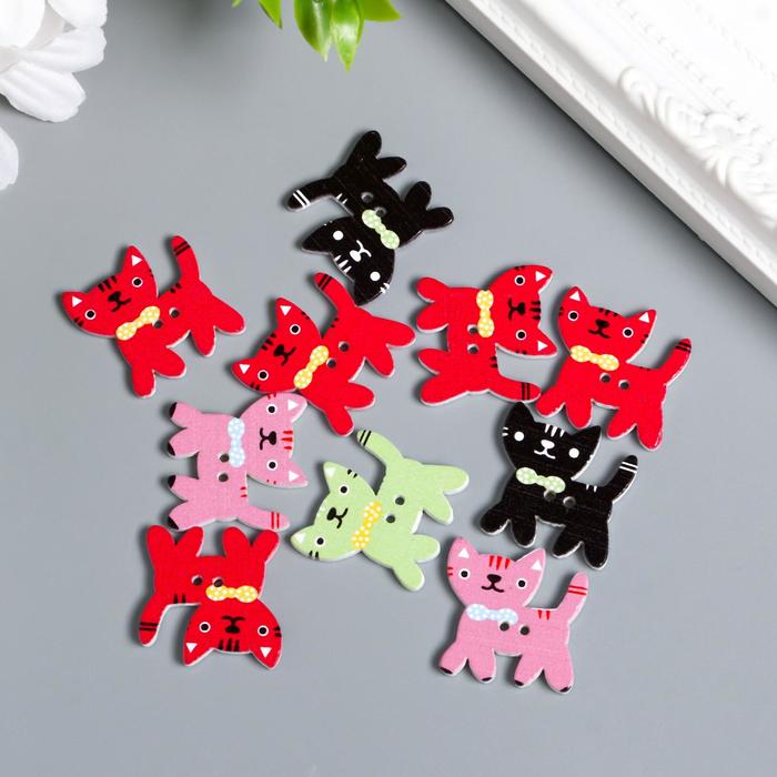 Декоративные пуговки для творчества "Кошечки" (набор 10 шт)
Декоративные пуговки для творчества "Кошечки" (набор 10 шт)