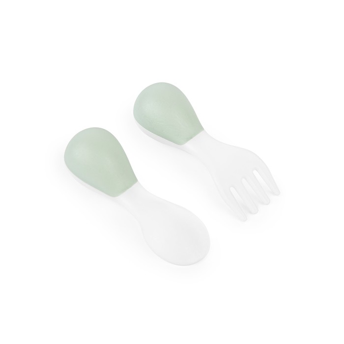 Набор детских столовых приборов Happy Baby ложка/вилка цвет оливковый
Набор детских столовых приборов Happy Baby ложка/вилка цвет оливковый