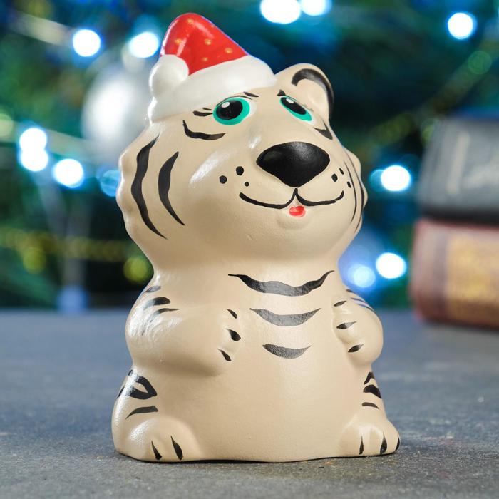 Копилка "Тигруля в шапке" белый 11,8см
Копилка "Тигруля в шапке" белый 11,8см