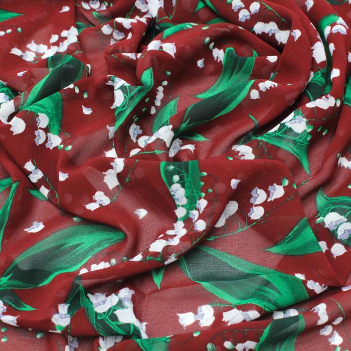 Ткань плательная, гладкокрашенная, ширина 150 см, цвет бордовый
Ткань плательная, гладкокрашенная, ширина 150 см, цвет бордовый