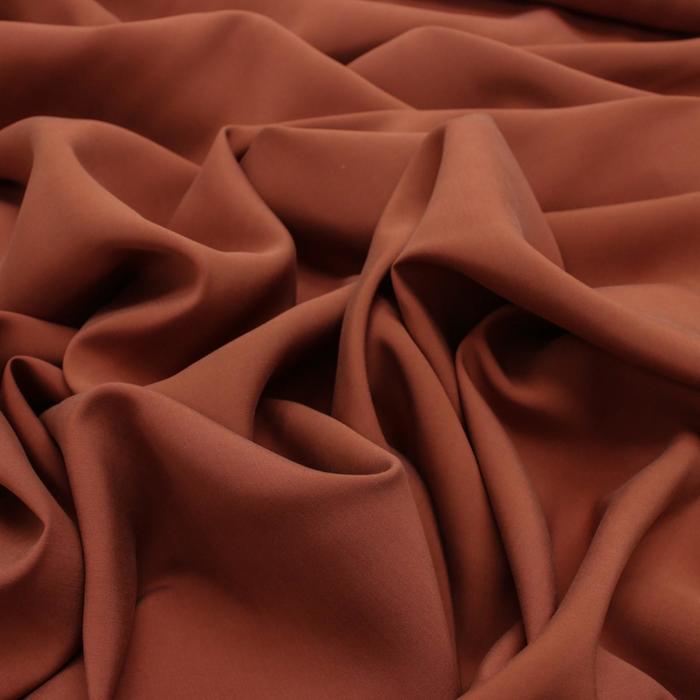 Ткань плательная, гладкокрашенная, ширина 150 см, цвет коричневый
Ткань плательная, гладкокрашенная, ширина 150 см, цвет коричневый