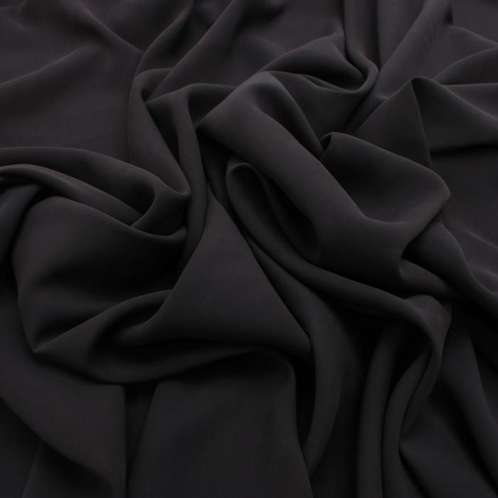Ткань плательная, гладкокрашенная, ширина 150 см, цвет чёрный
Ткань плательная, гладкокрашенная, ширина 150 см, цвет чёрный