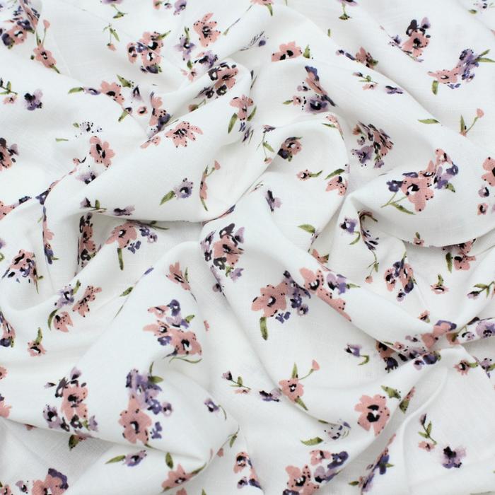 Ткань плательная стрейч, ширина 142 см, цвет молочный
Ткань плательная стрейч, ширина 142 см, цвет молочный