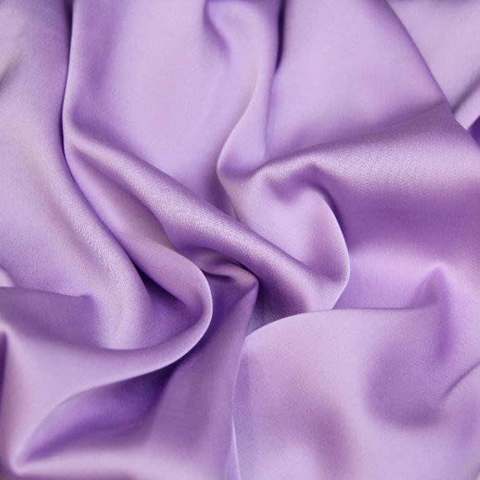 Ткань плательная стрейч, ширина 150 см, цвет сиреневый 
Ткань плательная стрейч, ширина 150 см, цвет сиреневый
