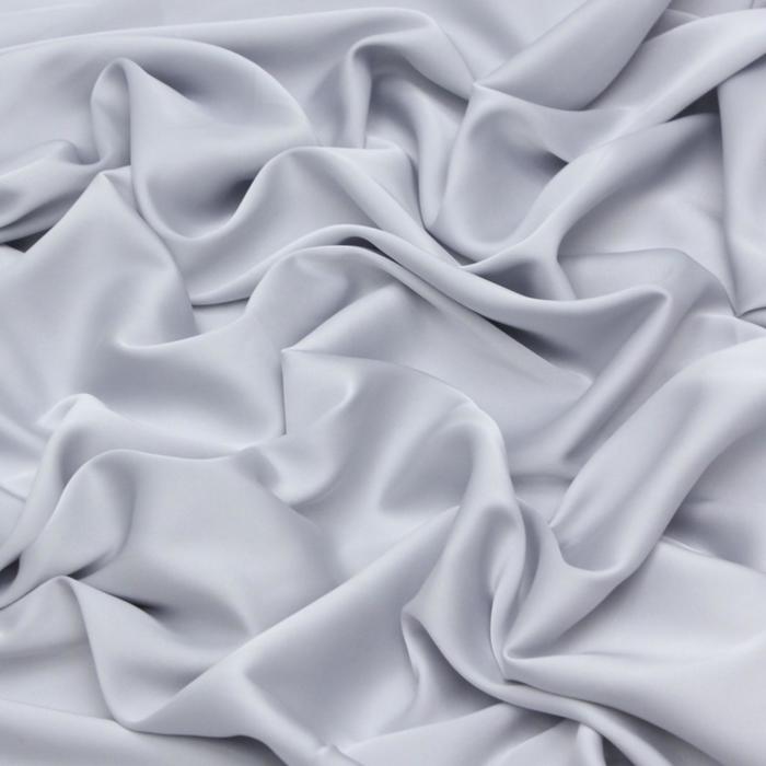 Ткань плательная стрейч, ширина 150 см, цвет светло-серый 
Ткань плательная стрейч, ширина 150 см, цвет светло-серый