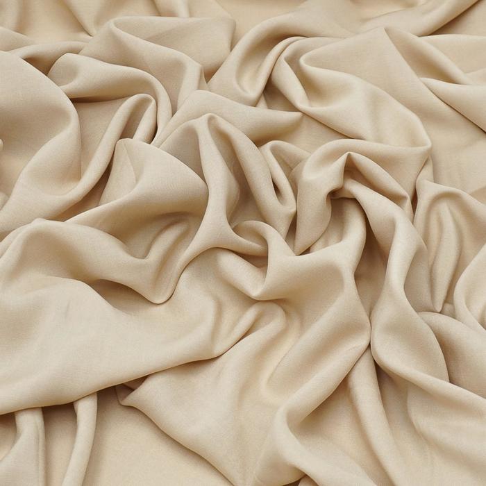 Ткань плательная, гладкокрашенная, ширина 150 см, цвет светло-бежевый
Ткань плательная, гладкокрашенная, ширина 150 см, цвет светло-бежевый