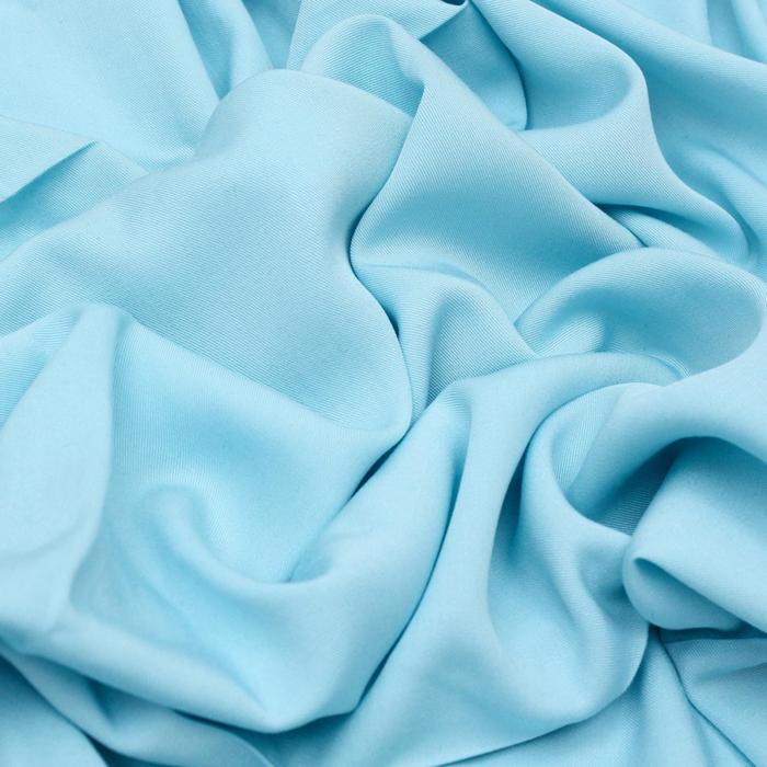 Ткань плательная, гладкокрашенная, ширина гл/кр твилл 148 см, светло-бирюзовый 
Ткань плательная, гладкокрашенная, ширина гл/кр твилл 148 см, светло-бирюзовый