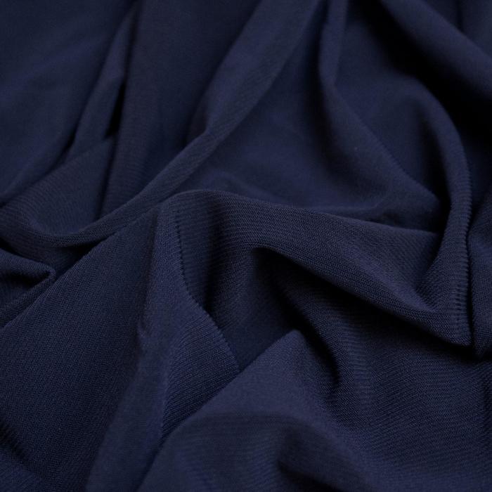Трикотаж плательный, гладкокрашенный, ширина 150 см, цвет тёмно-синий 
Трикотаж плательный, гладкокрашенный, ширина 150 см, цвет тёмно-синий