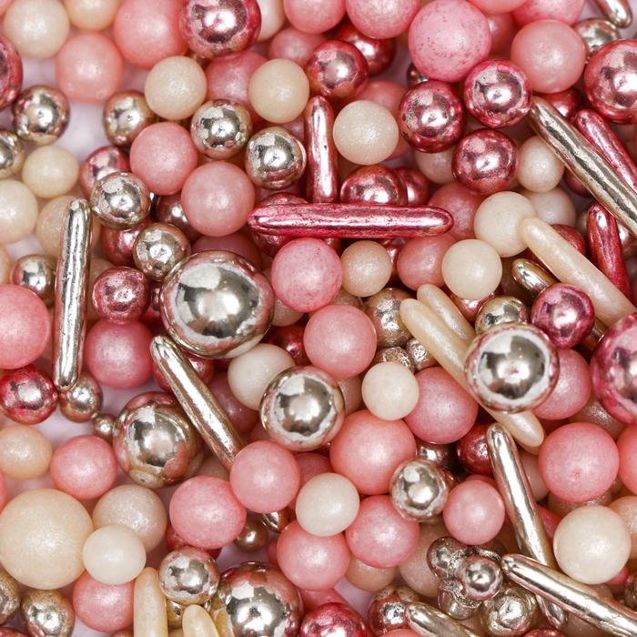 Кондитерская посыпка ассорти «Розовый», 50 г
Кондитерская посыпка ассорти «Розовый», 50 г