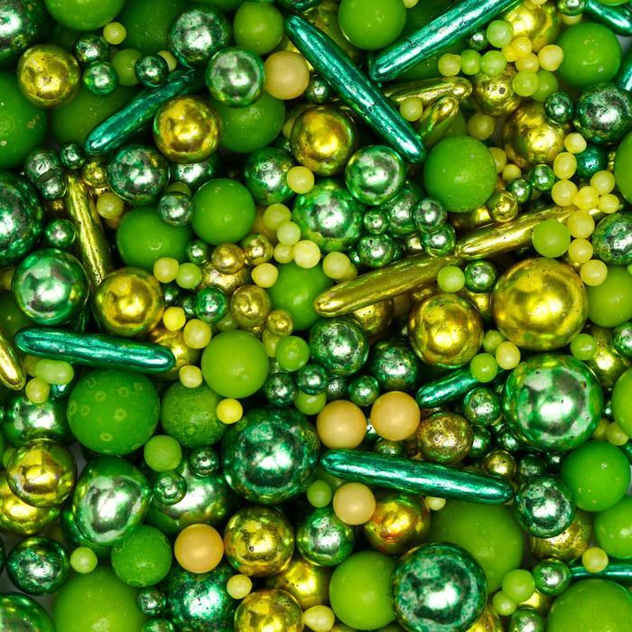 Кондитерская посыпка ассорти «Зелёный», 50 г 
Кондитерская посыпка ассорти «Зелёный», 50 г