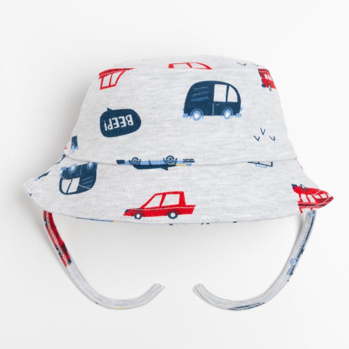 Чепчик (панамка) Крошка Я "Машинки" серый., р.48
Чепчик (панамка) Крошка Я "Машинки" серый., р.48