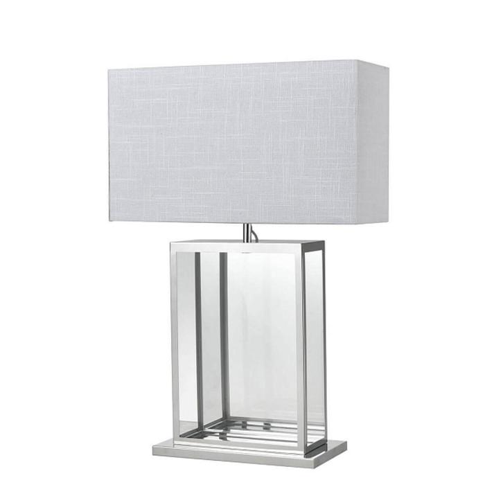 Настольная лампа Vicenza, 1x60Вт E27, цвет хром, прозрачный
Настольная лампа Vicenza, 1x60Вт E27, цвет хром, прозрачный
